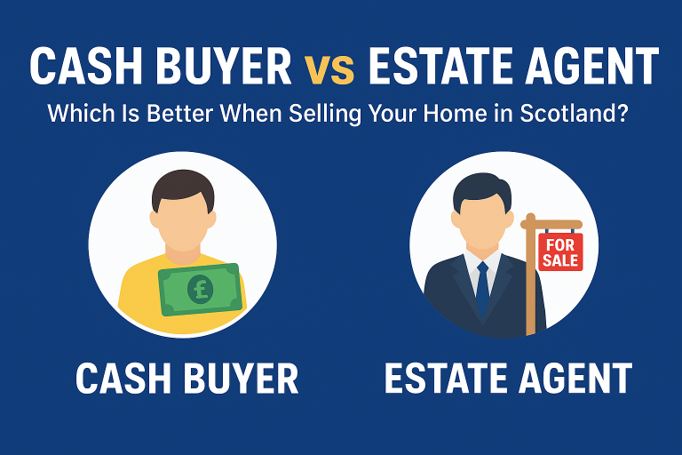 What Is the Difference Between Selling to a Cash Buyer and an Estate Agent?